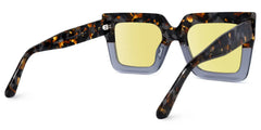 Brandon Square Gray Sunglasses and Two-tone Frames