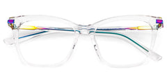 Eliot Rectangle Eyewear with Clears