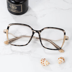Rendon Square Tortoiseshell Glasses Women's Glasses | Zeelool