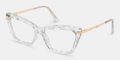 Juliet Clear Cateye Frame Glasses | Zeelool