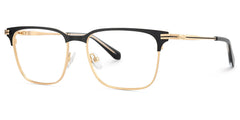 Marshall Gold Rectangle Prescription Glasses | Zeelool