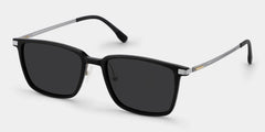Black Ivonne Rectangle Frame Eyeglasses | Zeelool