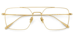 Jensen Eyeglasses in Aviator Gold Frame | Zeelool