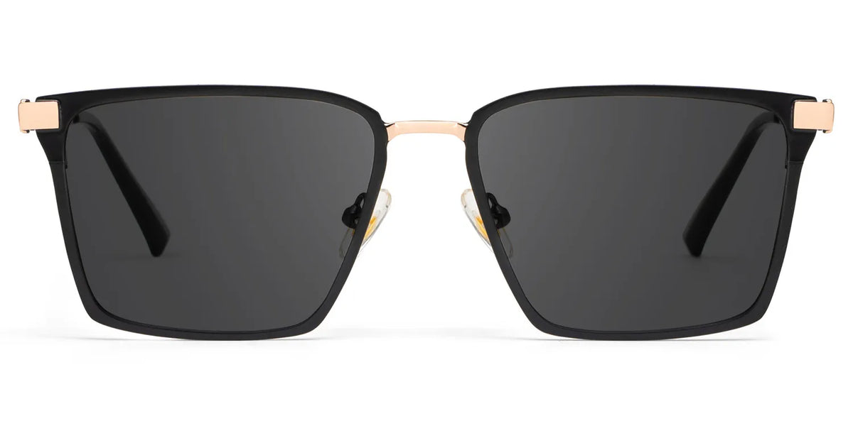 Finn Eyeglasses in Rectangle Black Frame | Zeelool