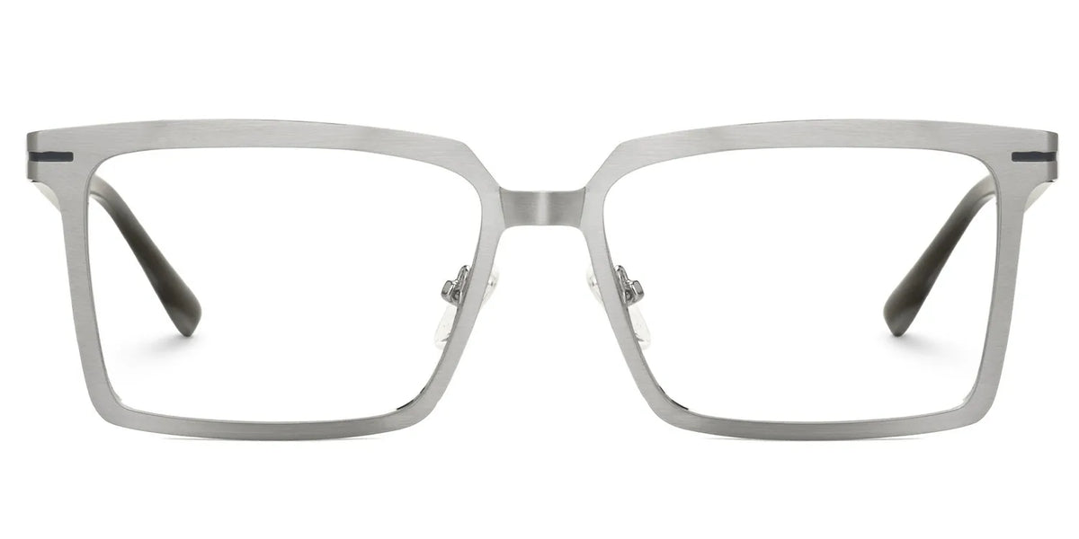 Sharma Rectangle Gold Color Metal Eyeglasses for Men