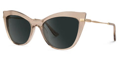 Indira Cat Eye Beige Sunglasses | Zeelool Glasses