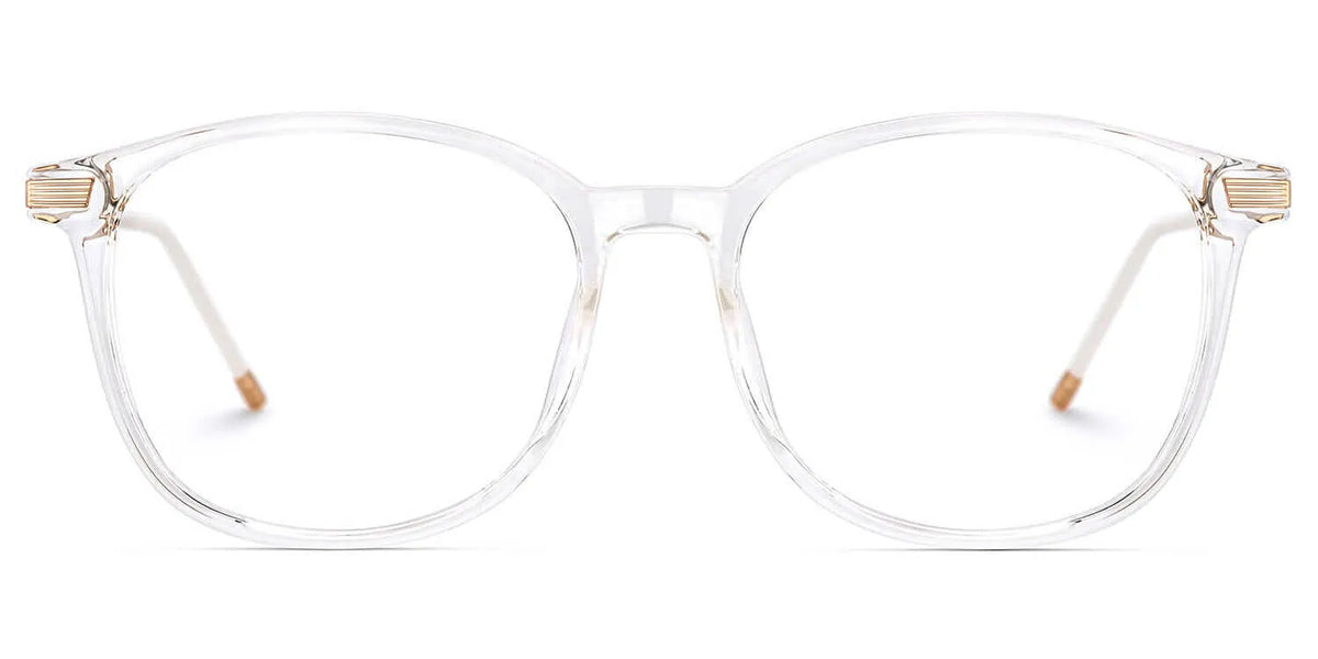 Clear Greene Square Eyeglasses and Glasses Frames