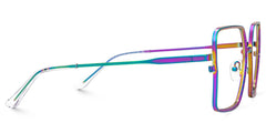 Square Toure Iridescent Frames Designer Glasses