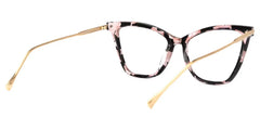 Hilary Butterfly Pink Floral Frame Eyeglasses | Zeelool