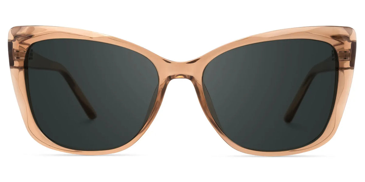 Farris Transparent Square Frame Sunglasses for Women | Zeelool