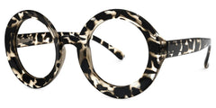 Franca Round Dark-Tortoise Glasses | Zeelool Glasses