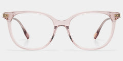 Daisy Pink Round Frame Glasses with Reverse R Adjustable Hinge | ZEELOOL