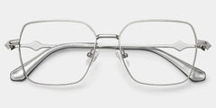 Kayla metal geometric glasses Frame Glasses Online | ZEELOOL