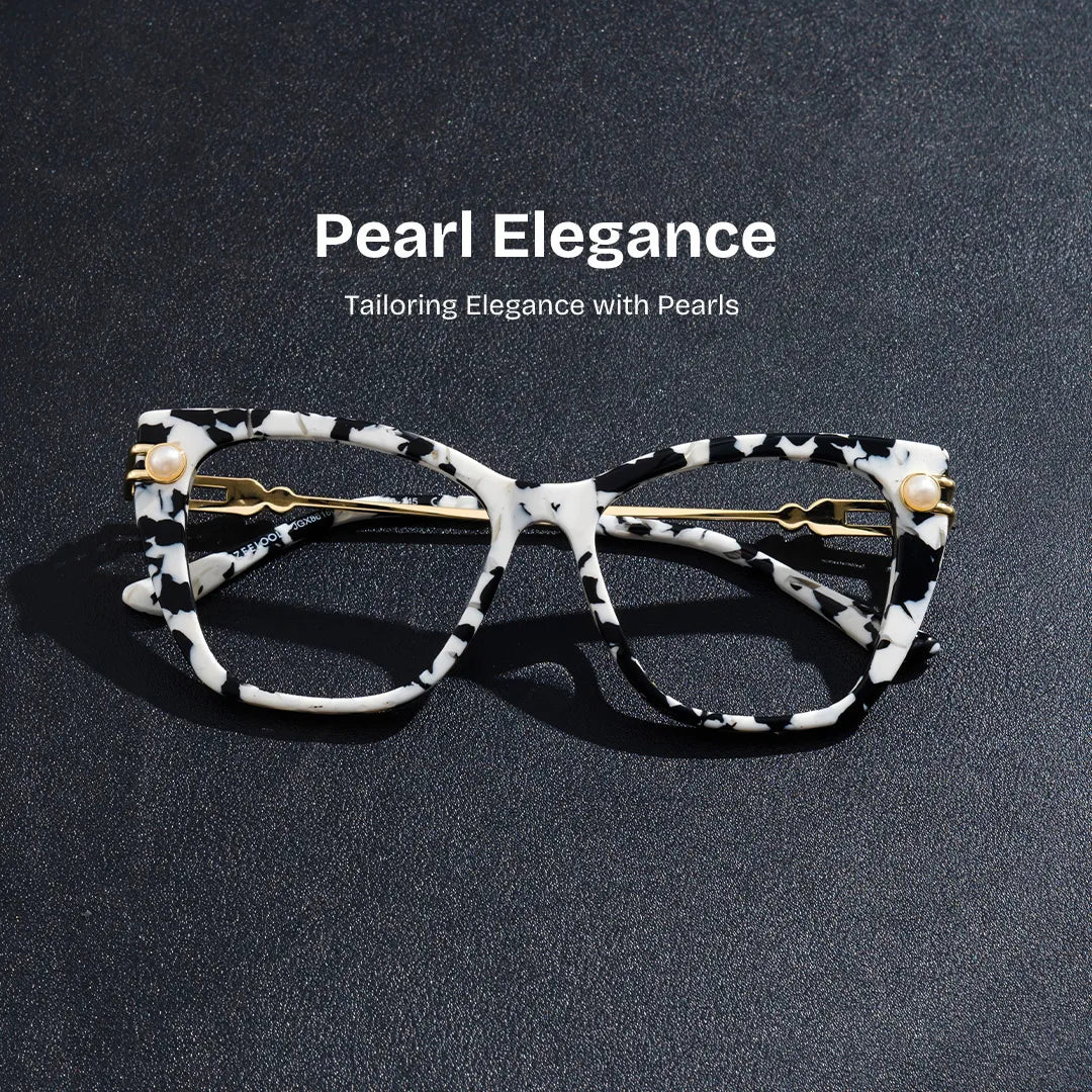 Victor Eyeglasses in Cat eye Cow Frame | Zeelool