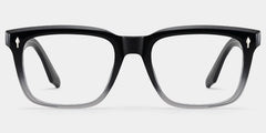 Fletcher Black Frame Glasses with Rectangle Frame Online | ZEELOOL