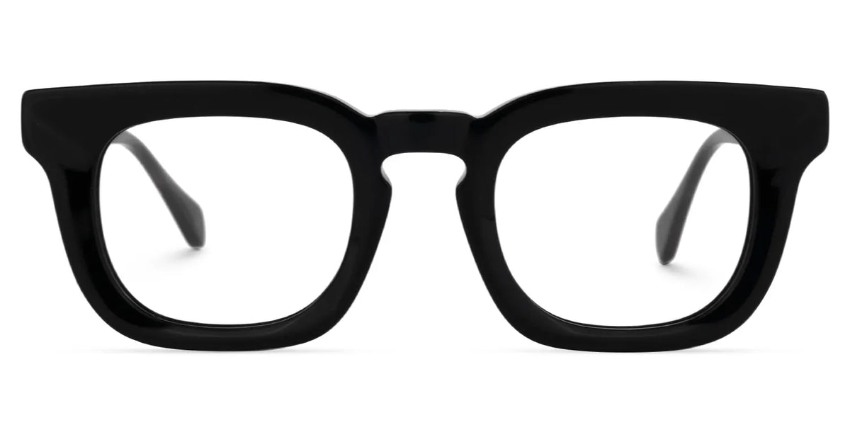 Tenika Square Black Glasses | Zeelool Glasses