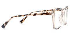 Clear Tortoise Shelia Butterfly Frame Glasses for Women