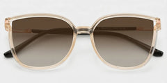 Annalisa Square Beige Thin Frame Glasses | Zeelool