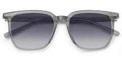 Square Grey Eyeglasses Eliza TR-90 Frame Glasses