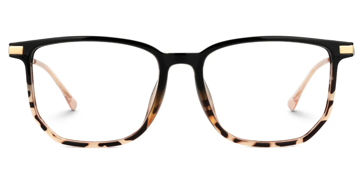 Fezell Tortoise Thin Frame Eyeglasses | Zeelool Optical