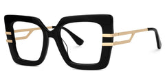 Designer Poutine Glasses in Mixed-Materials Full-frame