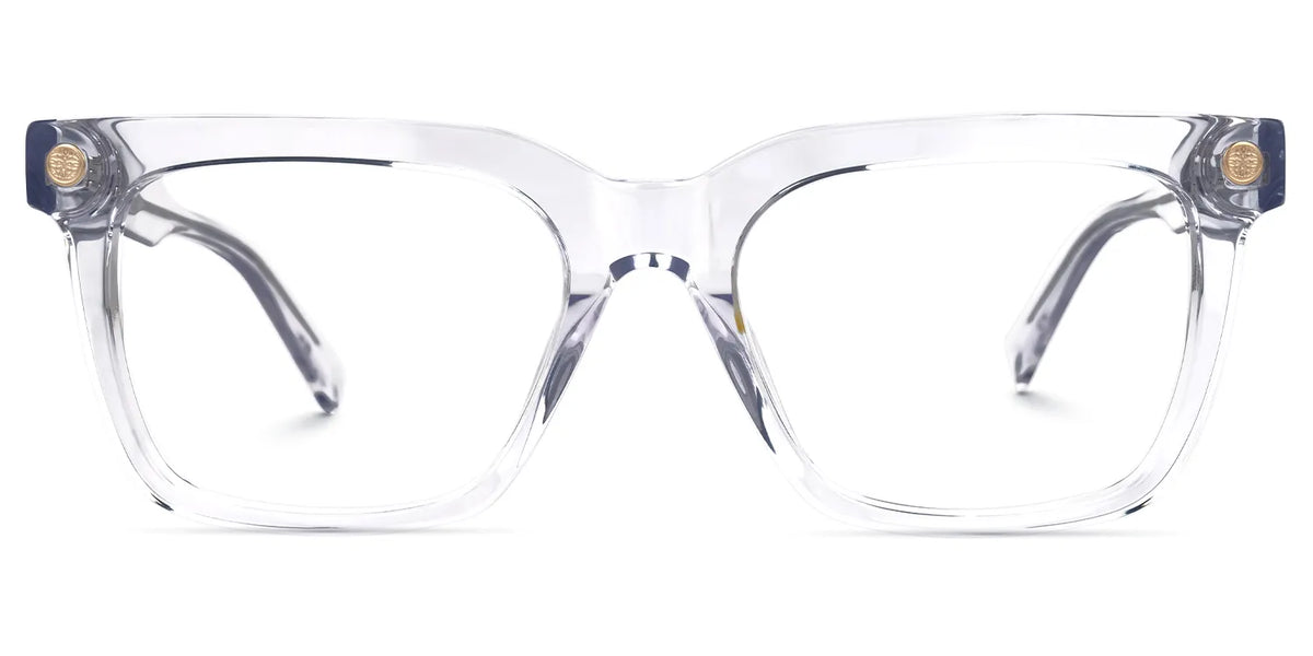 Rectangle Tiarra Clear Glasses deals -Zeelool Glasses