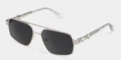Sterling Eyeglasses in Aviator Silver Frame | ZEELOOL