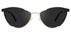 Sydney Cat Eye Black Sunglasses | Zeelool Glasses