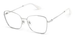 Kai Eyeglasses in Butterfly Silver Frame | Zeelool