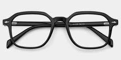 Josh Black Frame Glasses with Rectangle Frame Online | ZEELOOL