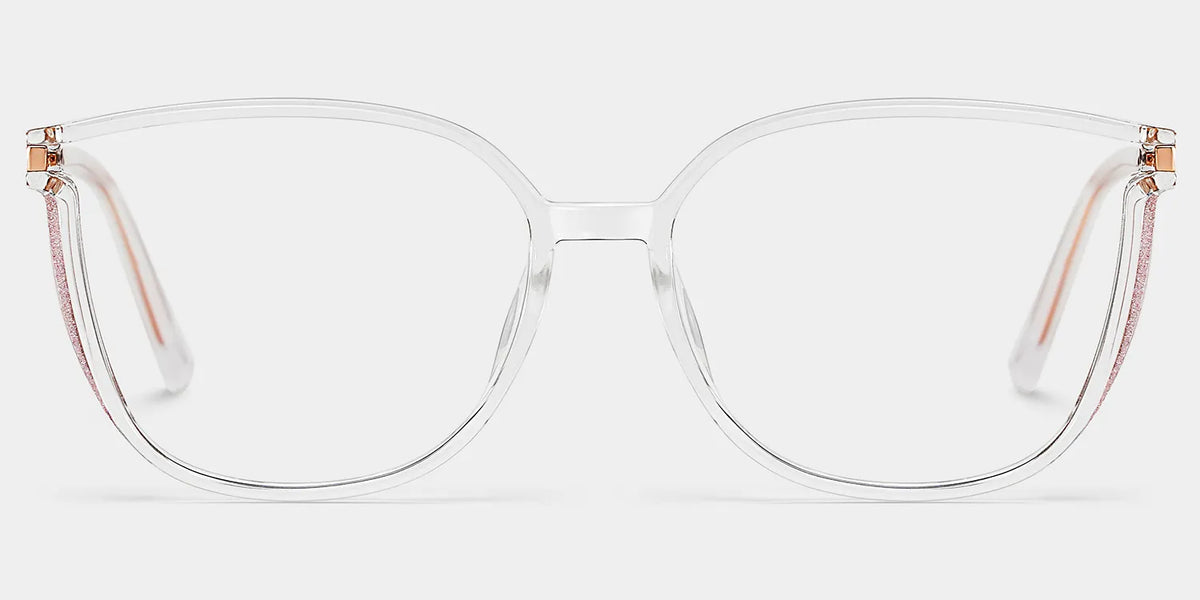 Rodz Square Clear Frame Glasses | Zeelool Optical