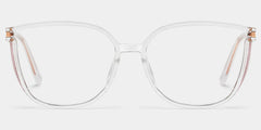 Rodz Square Clear Frame Glasses | Zeelool Optical