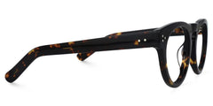 Malloy Round Black and Tortoise Eyeglasses and Frames