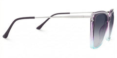 Square Krystle Purple-Blue Eyeglasses deals -Zeelool