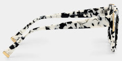 Dax Square cow print Frame Eyeglasses for Women| ZEELOOL