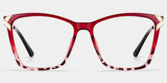 Mia translucent square Frame glasses Online | ZEELOOL