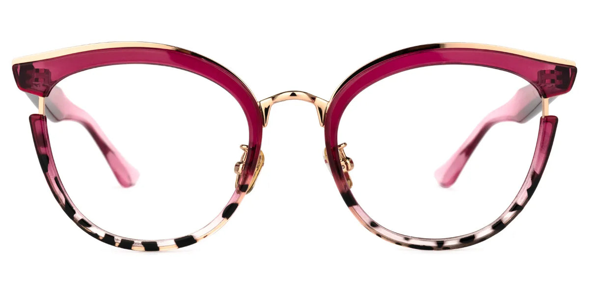 Laraine Cat Eye Red Tortoise Glasses | Zeelool Optical