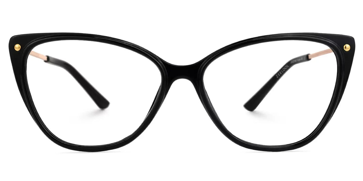 Cateye Brandi Black Glasses deals -Zeelool Glasses