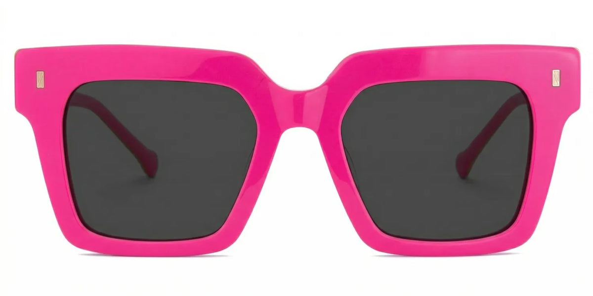 Square Pink Eyeglasses- Gilberto Acetate Frame Glasses