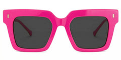 Square Pink Eyeglasses- Gilberto Acetate Frame Glasses