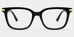 Thomas Black Frame Glasses with Rectangle Frame Online | ZEELOOL