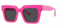 Square Pink Eyeglasses- Gilberto Acetate Frame Glasses