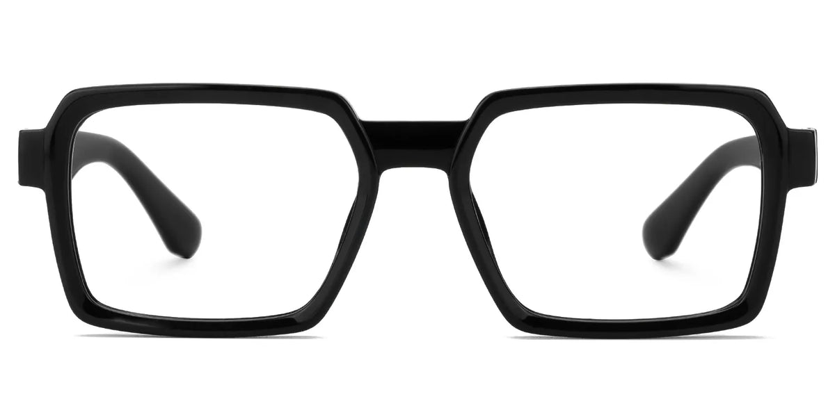 Rectangle Fabien Black Color Frame Glasses | Zeelool
