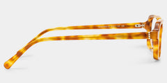 Danielle Light Brown Tortoise Shell Rectangle Glasses | ZEELOOL