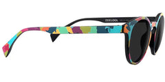 Street-Artist Round Colorful Sunglasses | Zeelool Glasses
