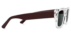 Clear TR90 Rectangle Sunglasses- Garza