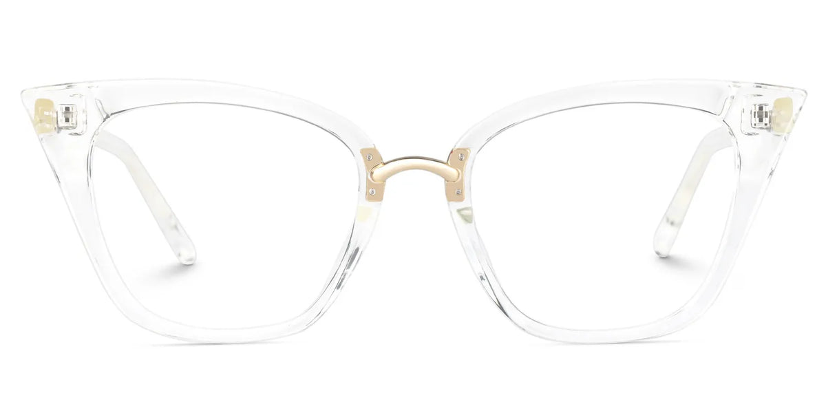 Chandrikar Cat Eye Clear Frame Glasses | Zeelool Optical