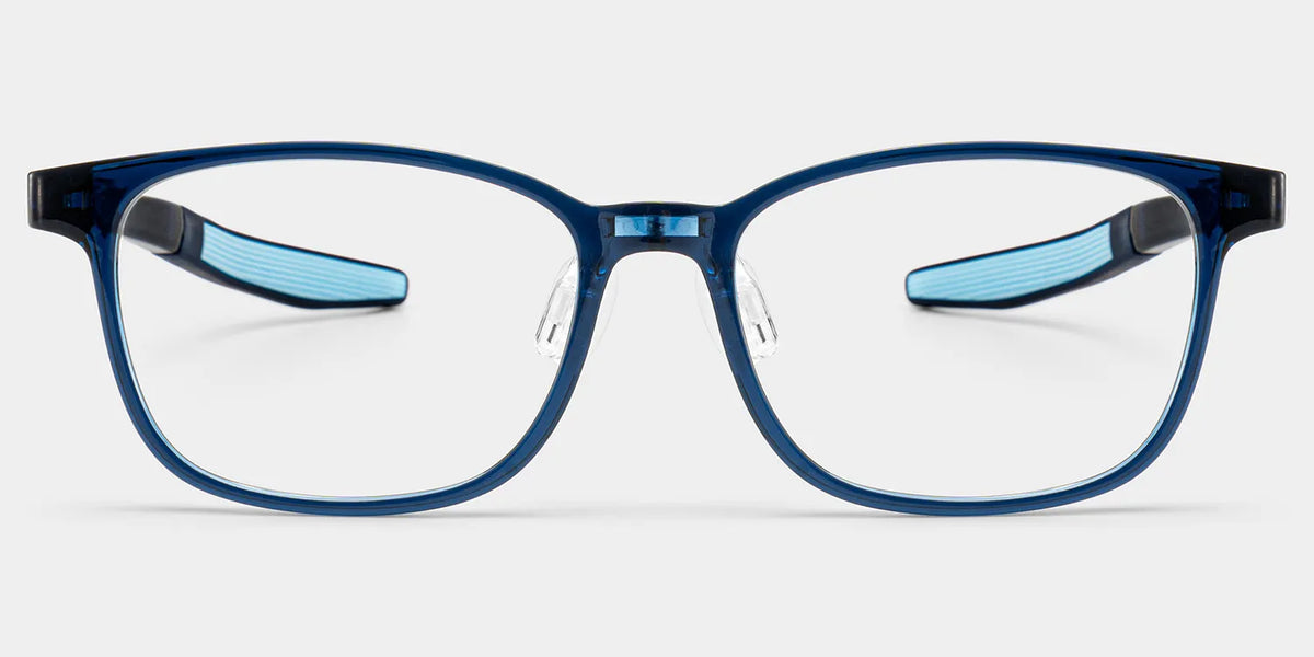 Alexis Rectangle Dark Blue Glasses