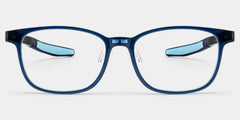 Alexis Rectangle Dark Blue Glasses