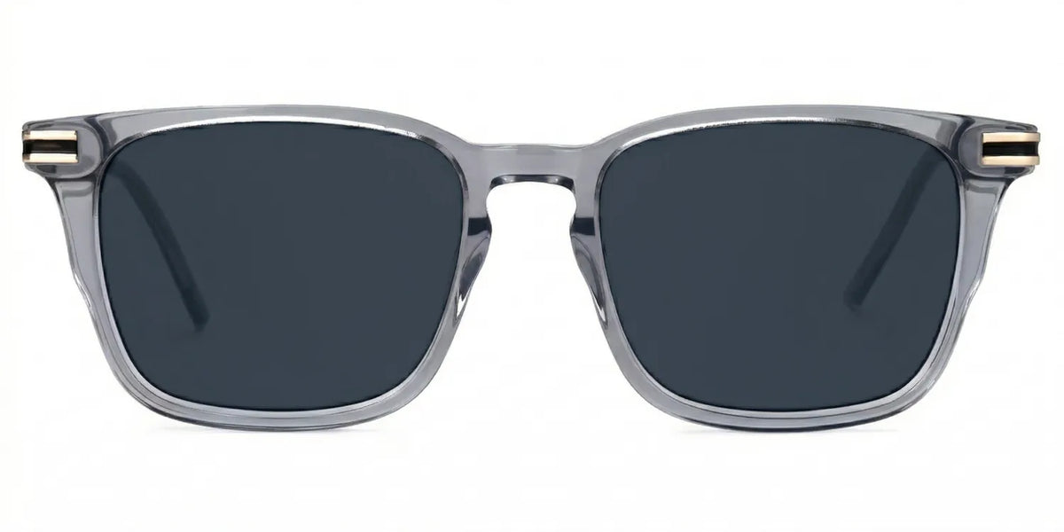 Square Kornelia Gray Glasses on sale -Zeelool Glasses